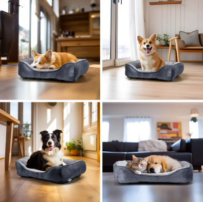 Canapé lavable pour chien housse amovible