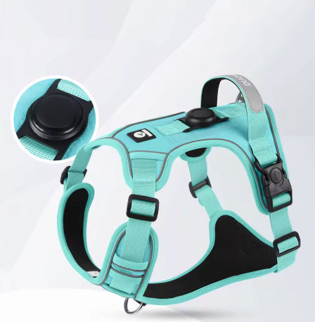 Harnais anti-traction pour chien avec sangles ajustables