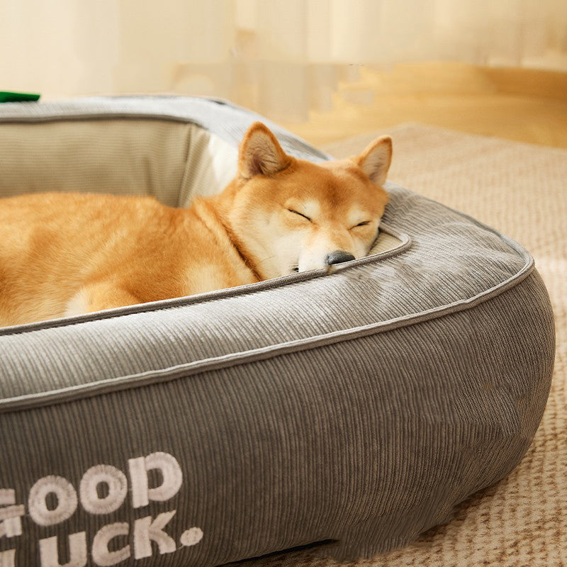 Lit chauffant pour chien confort hiver