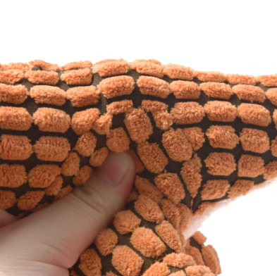 Peluche dinosaure pour chien en train de jouer