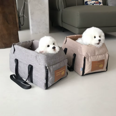 Siège de voiture pour chien rehausseur sécurisé
